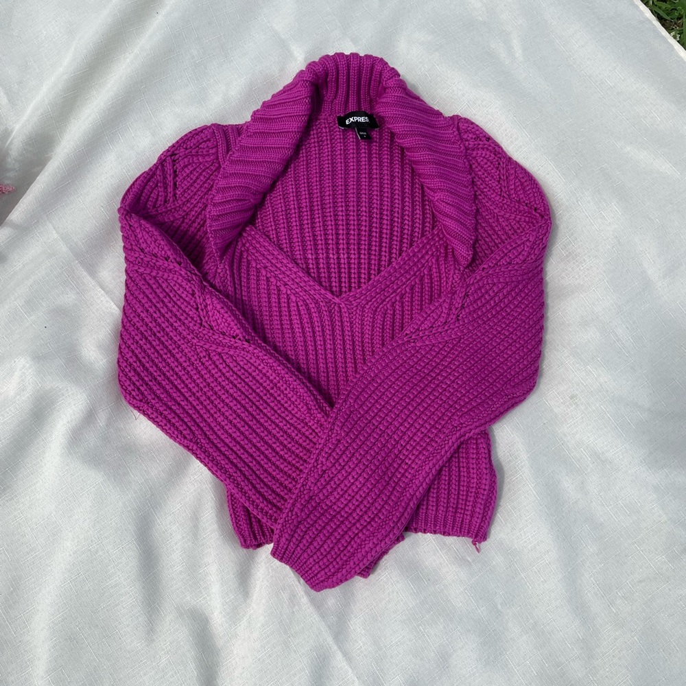 Express Knitted Sweater Pullover - image 3